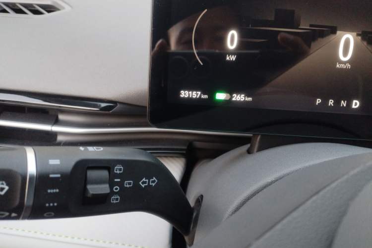 Used Bestune Yueyi 03 2025 445km Joyful Edition Odometer Close Up