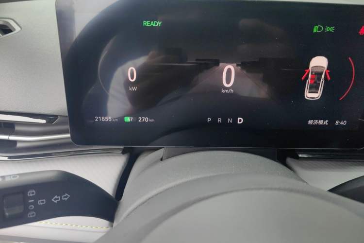 Used Bestune Yueyi 03 2025 565km Enjoy Edition Odometer Close Up