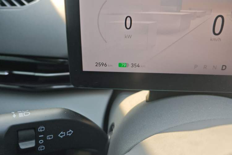 Used Bestune Yueyi 03 2025 445km Joyful Edition Odometer Close Up