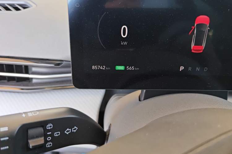 Used Bestune Yueyi 03 2025 565km Enjoy Edition Odometer Close Up