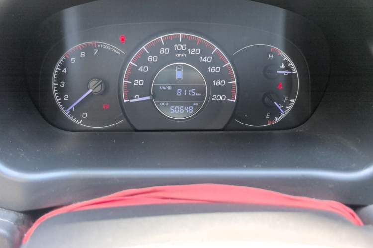 Used Bisu M3 2017 1.5L Luxury Model Odometer Close Up