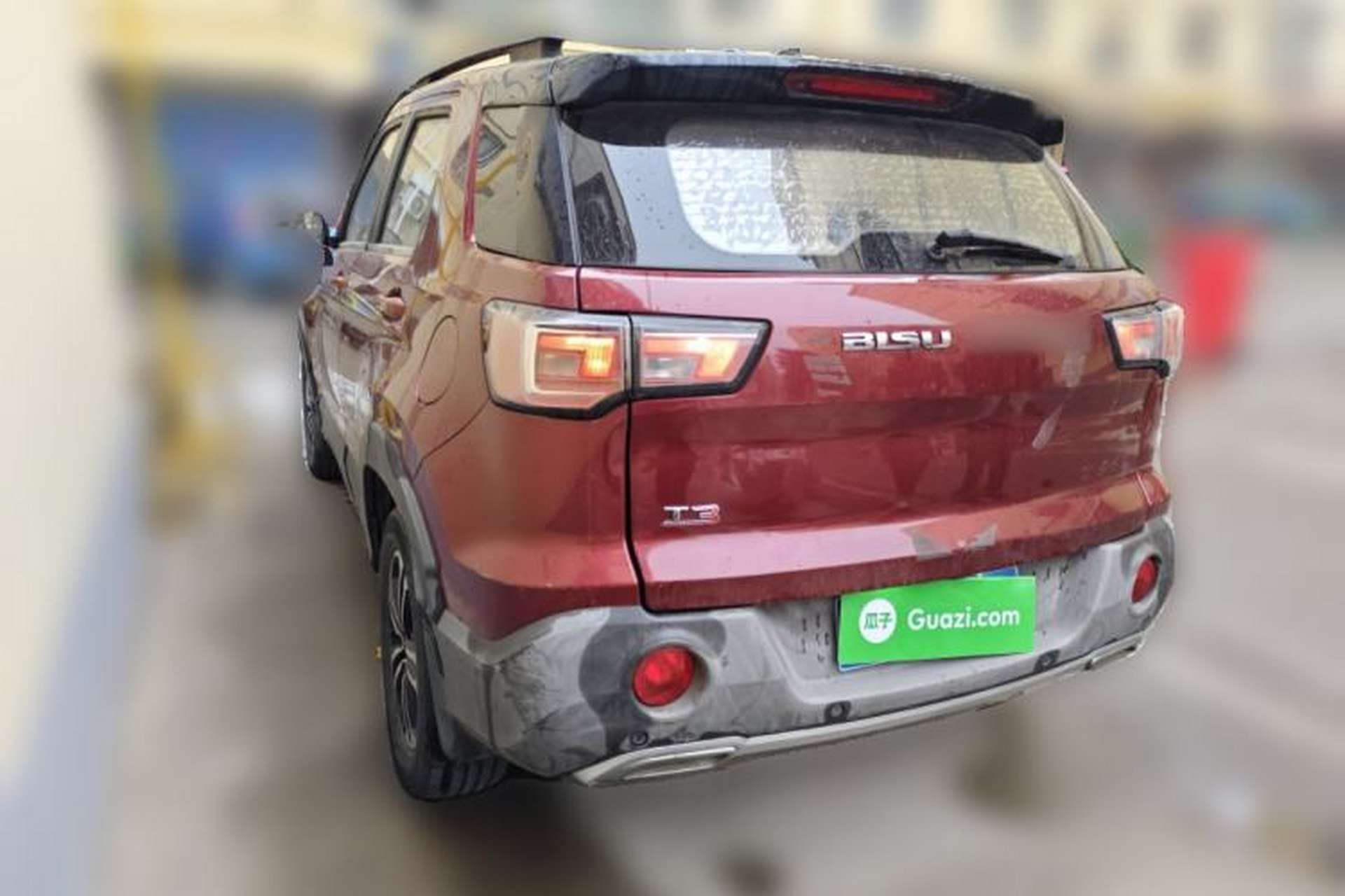 Used Bisu T3 2017 1.3T Manual Luxury Model Rear Left 45 Deg