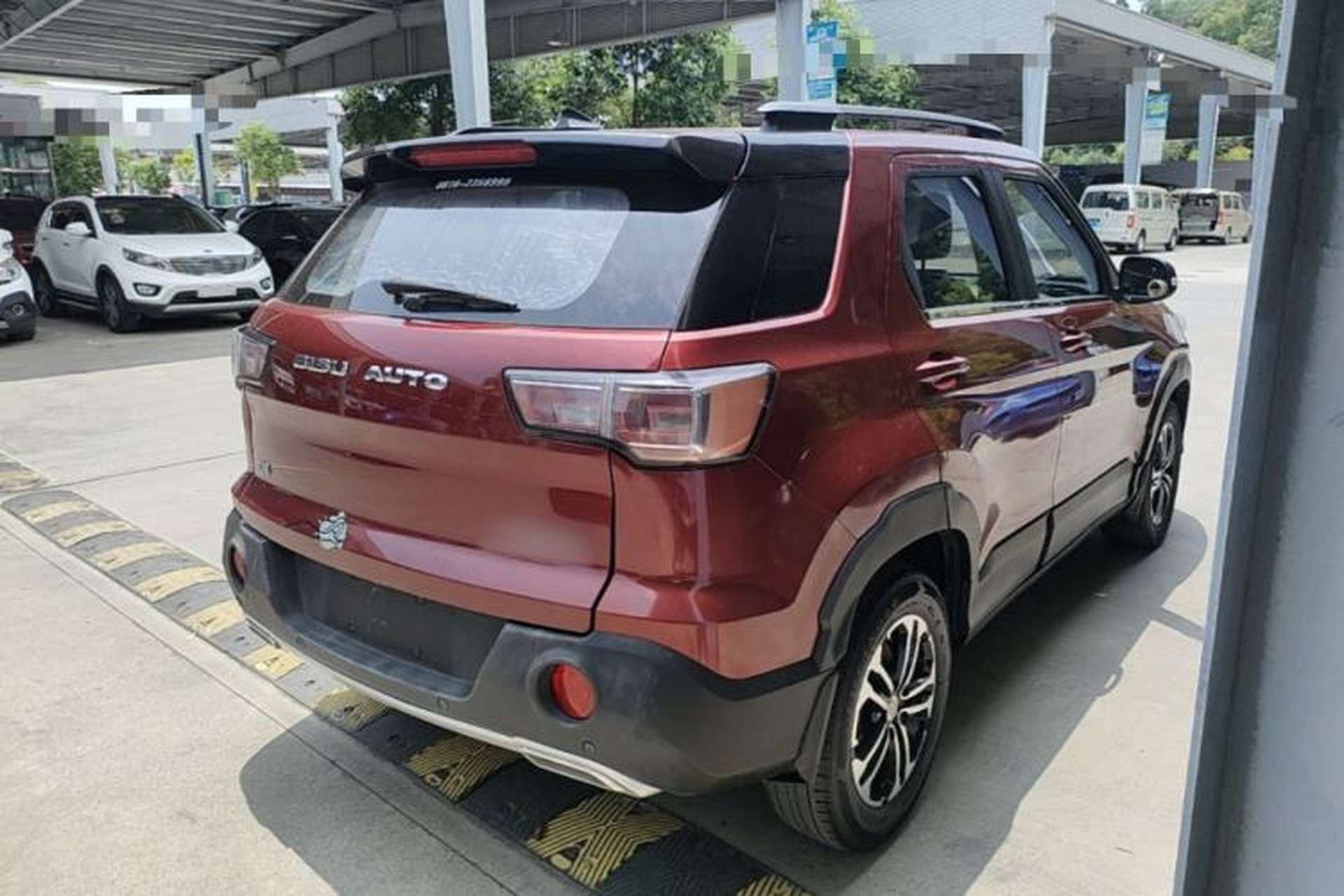 Used Bisu T3 2017 1.3T Manual Luxury Model Rear Right 45 Deg