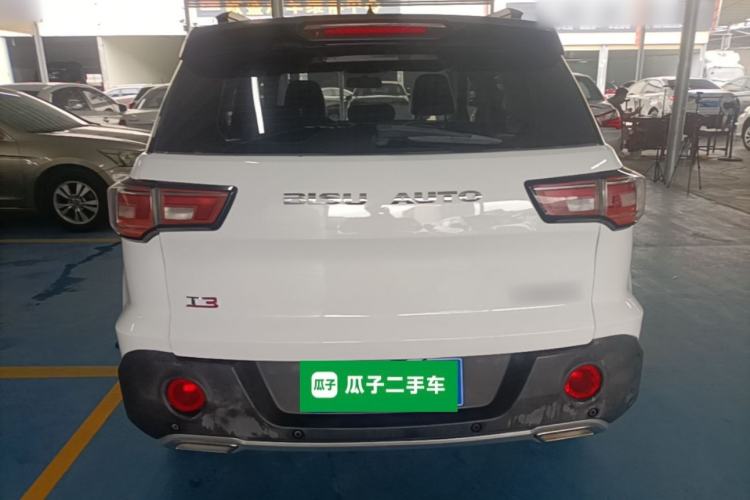 Used Bisu T3 2017 1.3T CVT Luxury Model Rear