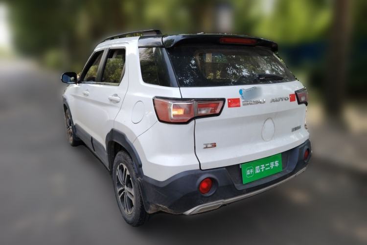 Used Bisu T3 2017 1.3T CVT Luxury Model Rear Left 45 Deg
