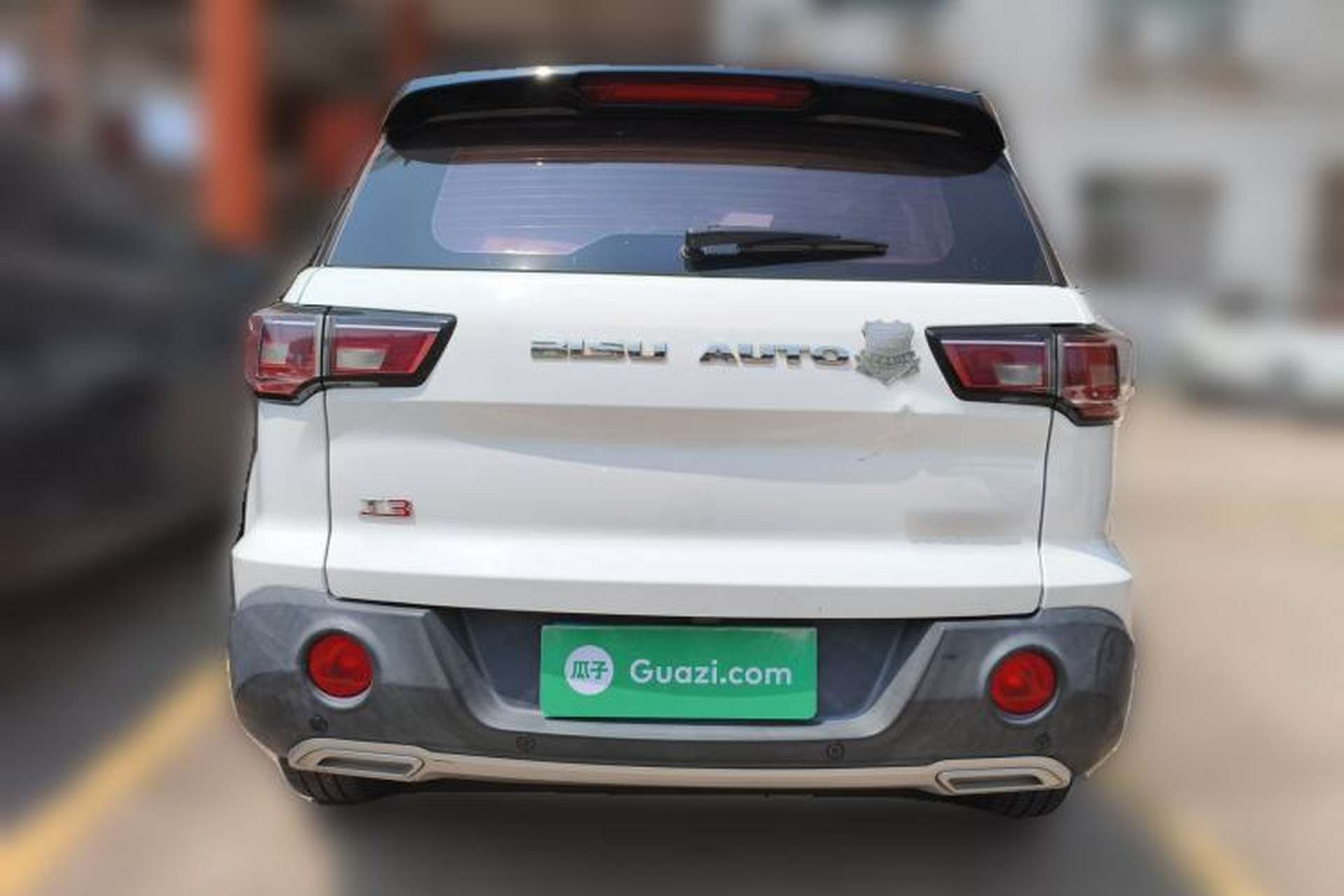 Used Bisu T3 2017 1.3T CVT Flagship Model Rear