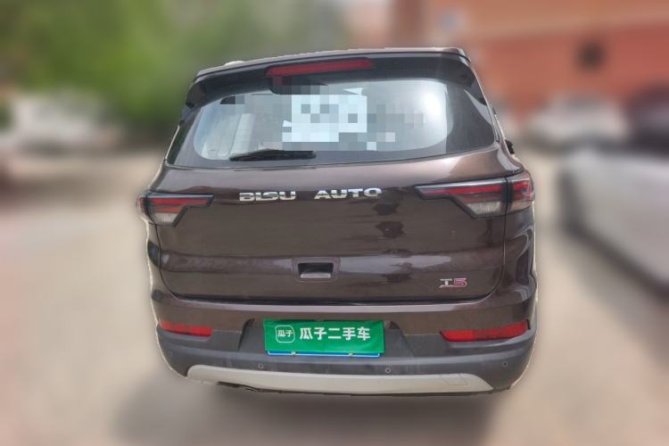 Used Bisu T5 2017 1.5T Manual Comfort Model Rear