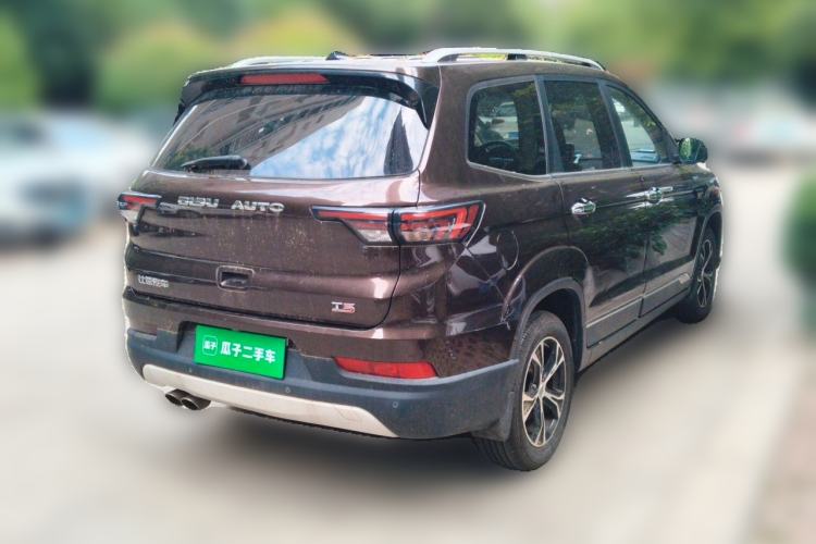 Used Bisu T5 2017 1.5T Automatic Flagship Model Rear Right 45 Deg