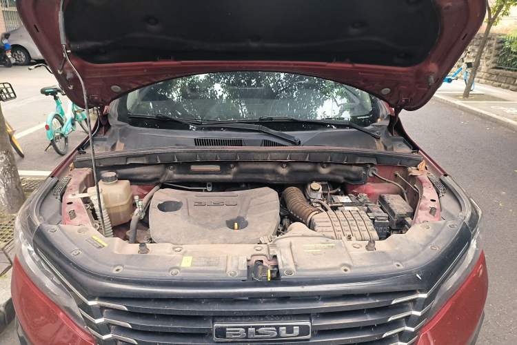 Used Bisu T5 2017 1.5T Manual Elite Version Engine Bay