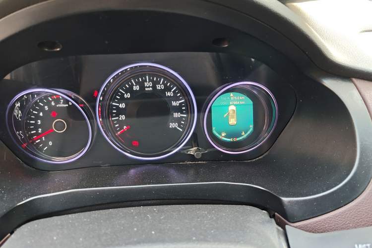 Used Bisu T5 2017 1.5T Manual Comfort Model Odometer Close Up