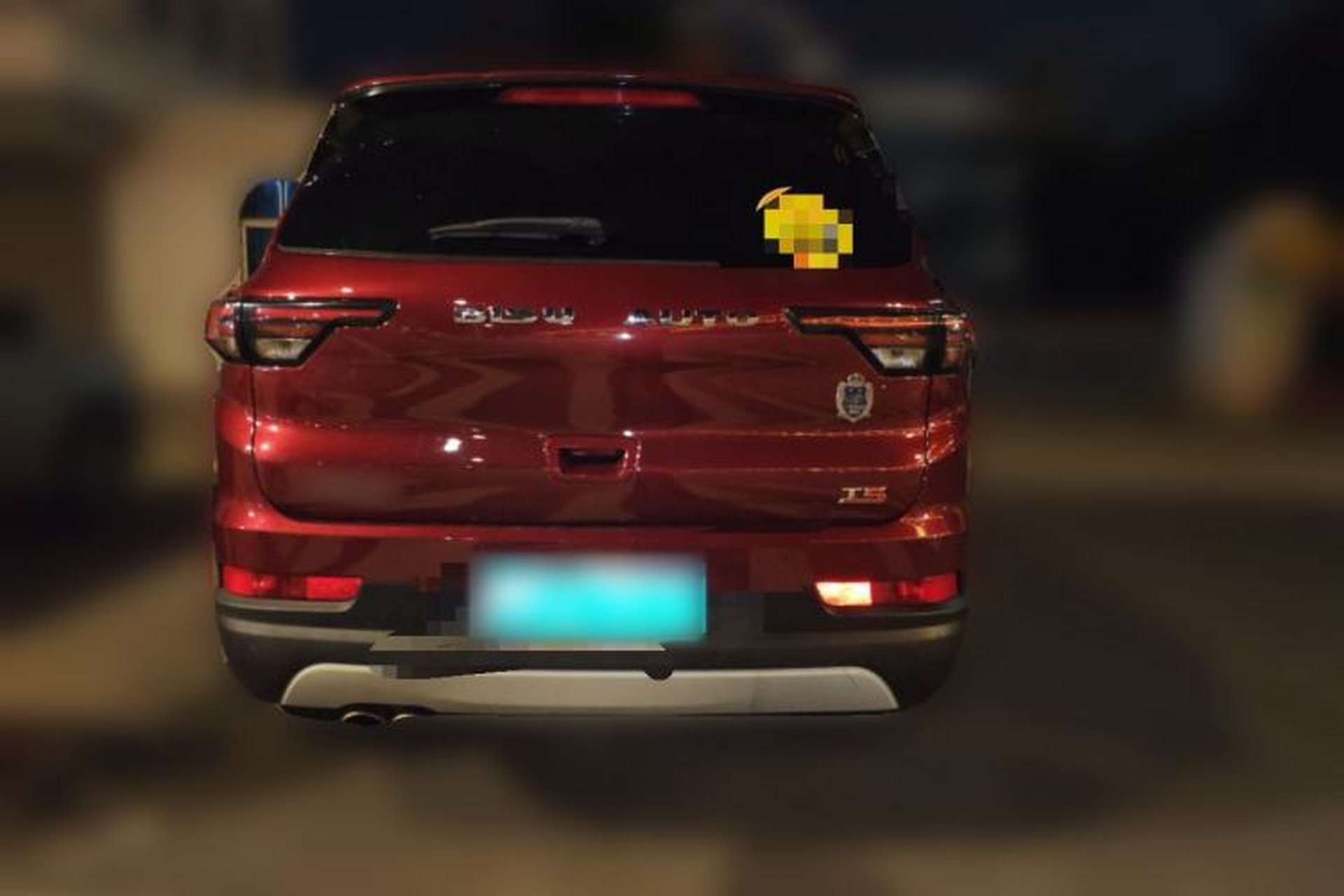 Used Bisu T5 2017 1.5T Manual Luxury Model Rear