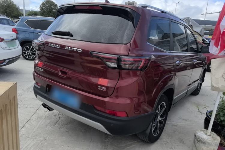 Used Bisu T5 2017 1.5T Automatic Flagship Model Rear Right 45 Deg