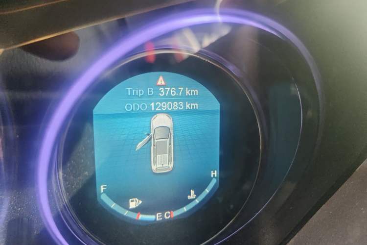 Used Bisu T5 2017 1.5T Manual Comfort Model Odometer Close Up