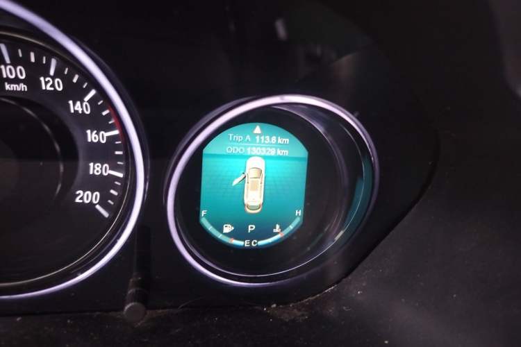 Used Bisu T5 2017 1.5T Automatic Luxury Model Odometer Close Up