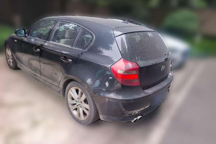 Used BMW 1 Series 2008 130i automatic transmission Rear Left 45 Deg