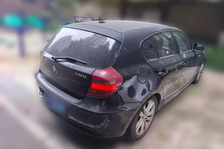Used BMW 1 Series 2008 130i automatic transmission Rear Right 45 Deg