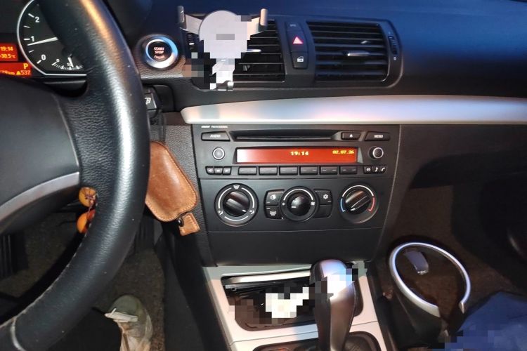 Used BMW 1 Series 2008 120i automatic transmission Audio And AC Panel