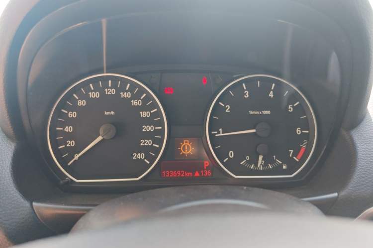 Used BMW 1 Series 2008 120i automatic transmission Instrument Cluster
