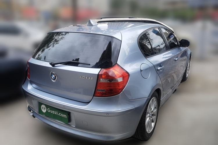 Used BMW 1 Series 2008 120i automatic transmission Rear Right 45 Deg