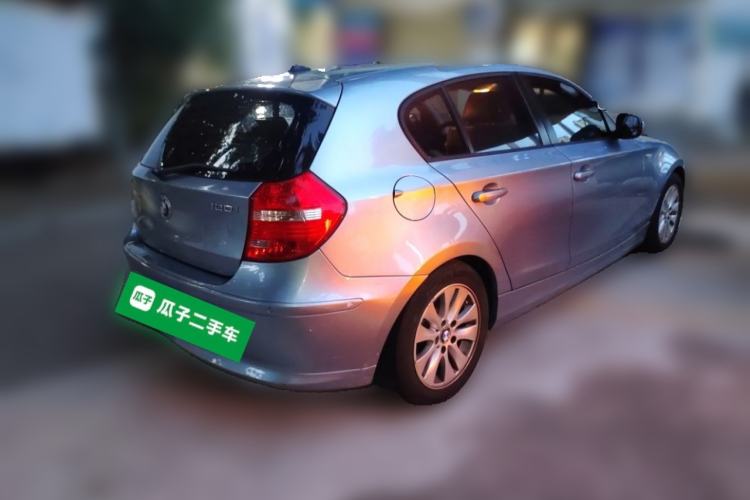 Used BMW 1 Series 2008 120i automatic transmission Rear Right 45 Deg
