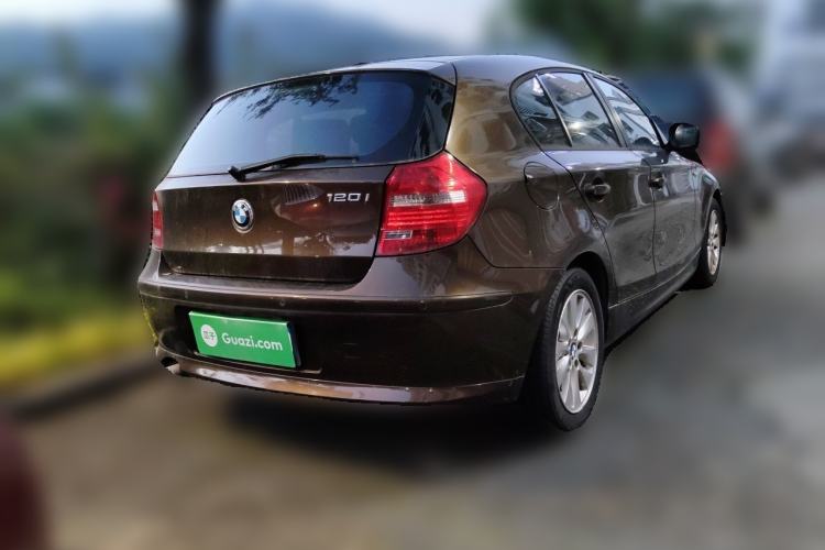 Used BMW 1 Series 2008 120i automatic transmission Rear Right 45 Deg