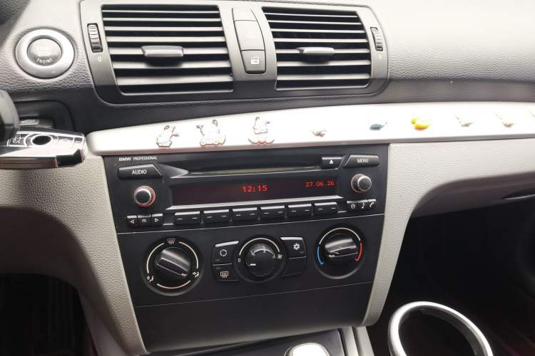 Used BMW 1 Series 2008 120i automatic transmission Audio And AC Panel