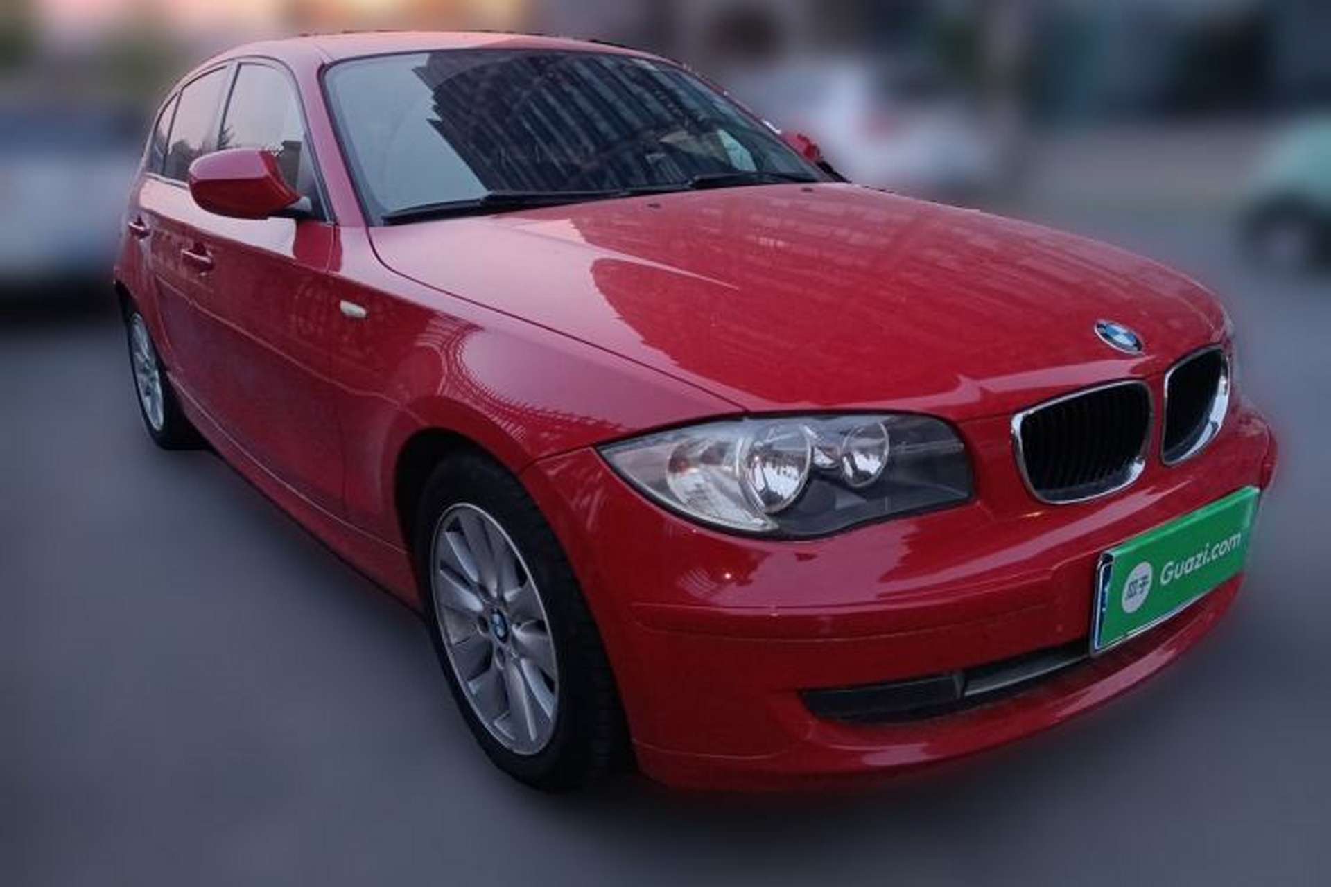 Used BMW 1 Series 2008 120i automatic transmission Front Right 45 Deg