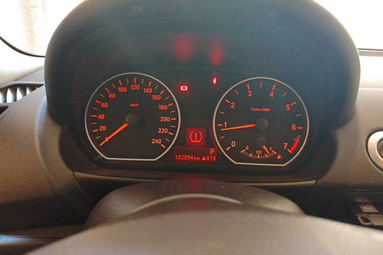 Used BMW 1 Series 2008 120i automatic transmission Instrument Cluster