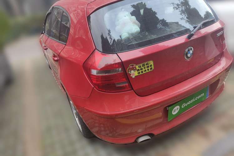 Used BMW 1 Series 2008 120i automatic transmission Rear Left 45 Deg