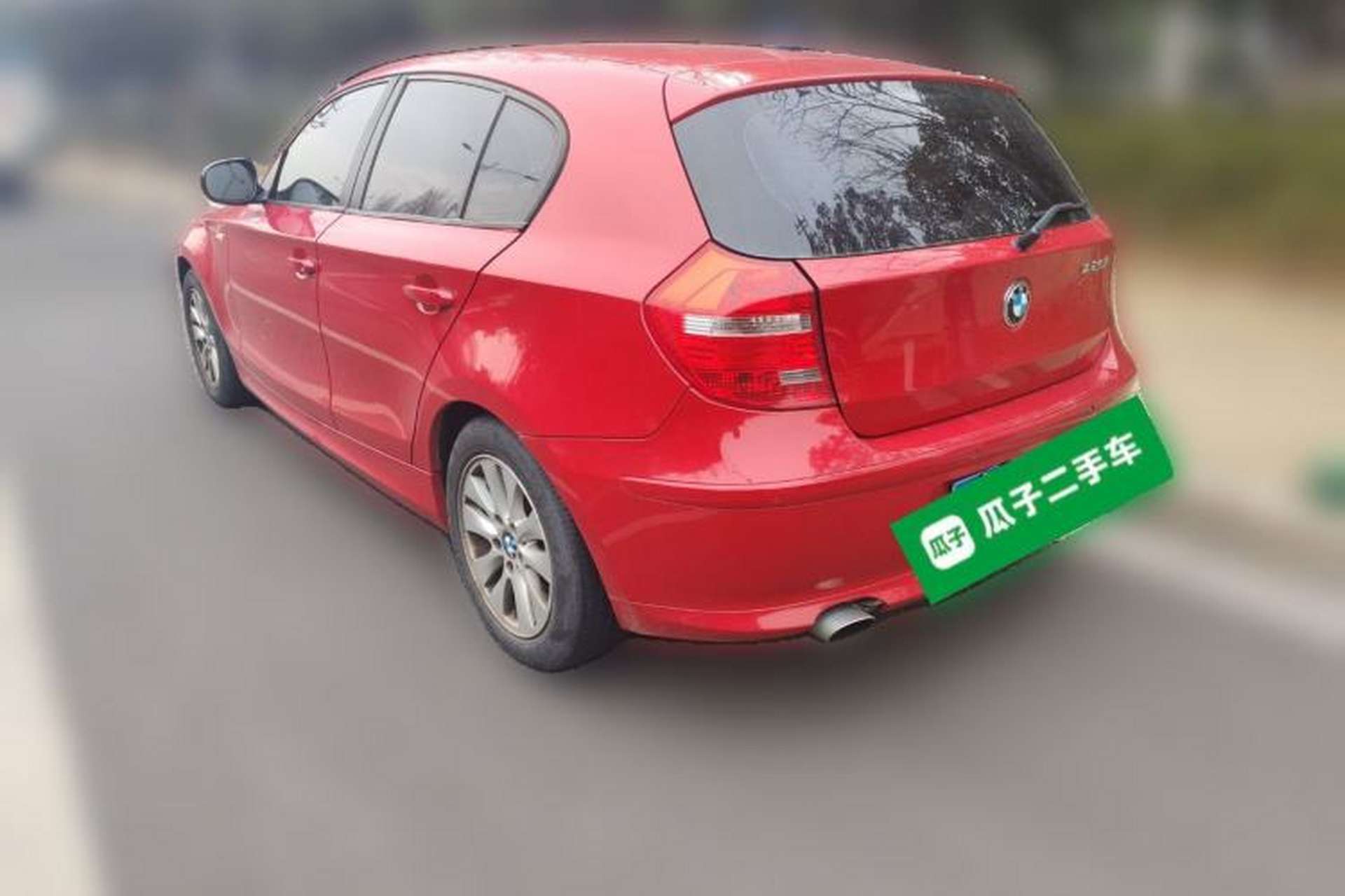 Used BMW 1 Series 2008 120i automatic transmission Rear Left 45 Deg