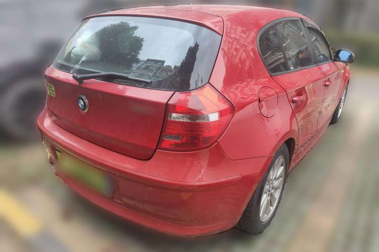 Used BMW 1 Series 2008 120i automatic transmission Rear Right 45 Deg