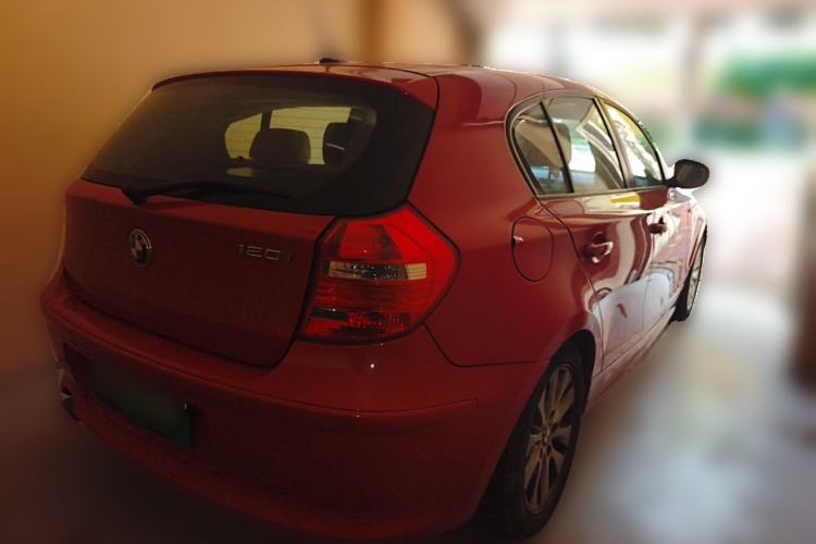 Used BMW 1 Series 2008 120i automatic transmission Rear Right 45 Deg