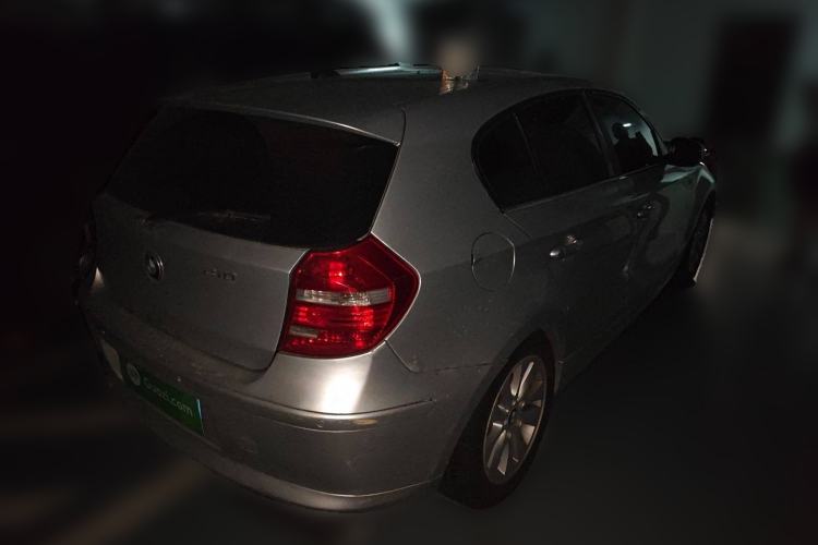 Used BMW 1 Series 2008 120i automatic transmission Rear Right 45 Deg