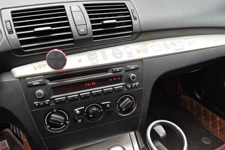 Used BMW 1 Series 2008 120i automatic transmission Audio And AC Panel