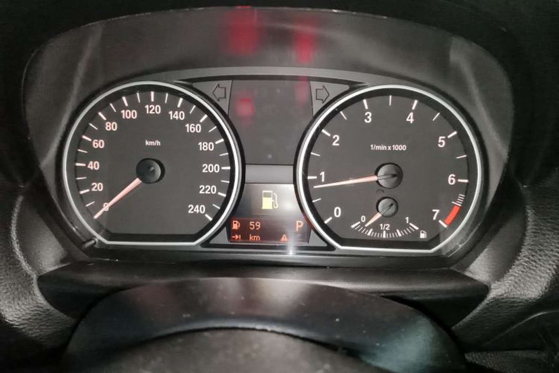 Used BMW 1 Series 2008 120i automatic transmission Instrument Cluster