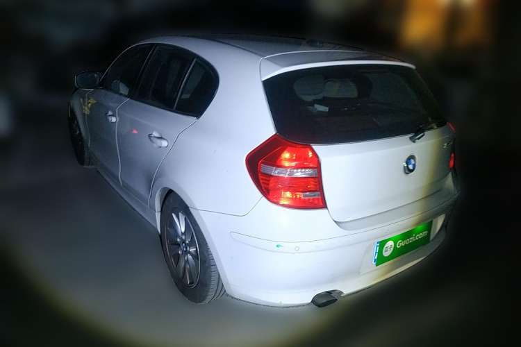 Used BMW 1 Series 2008 120i automatic transmission Rear Left 45 Deg