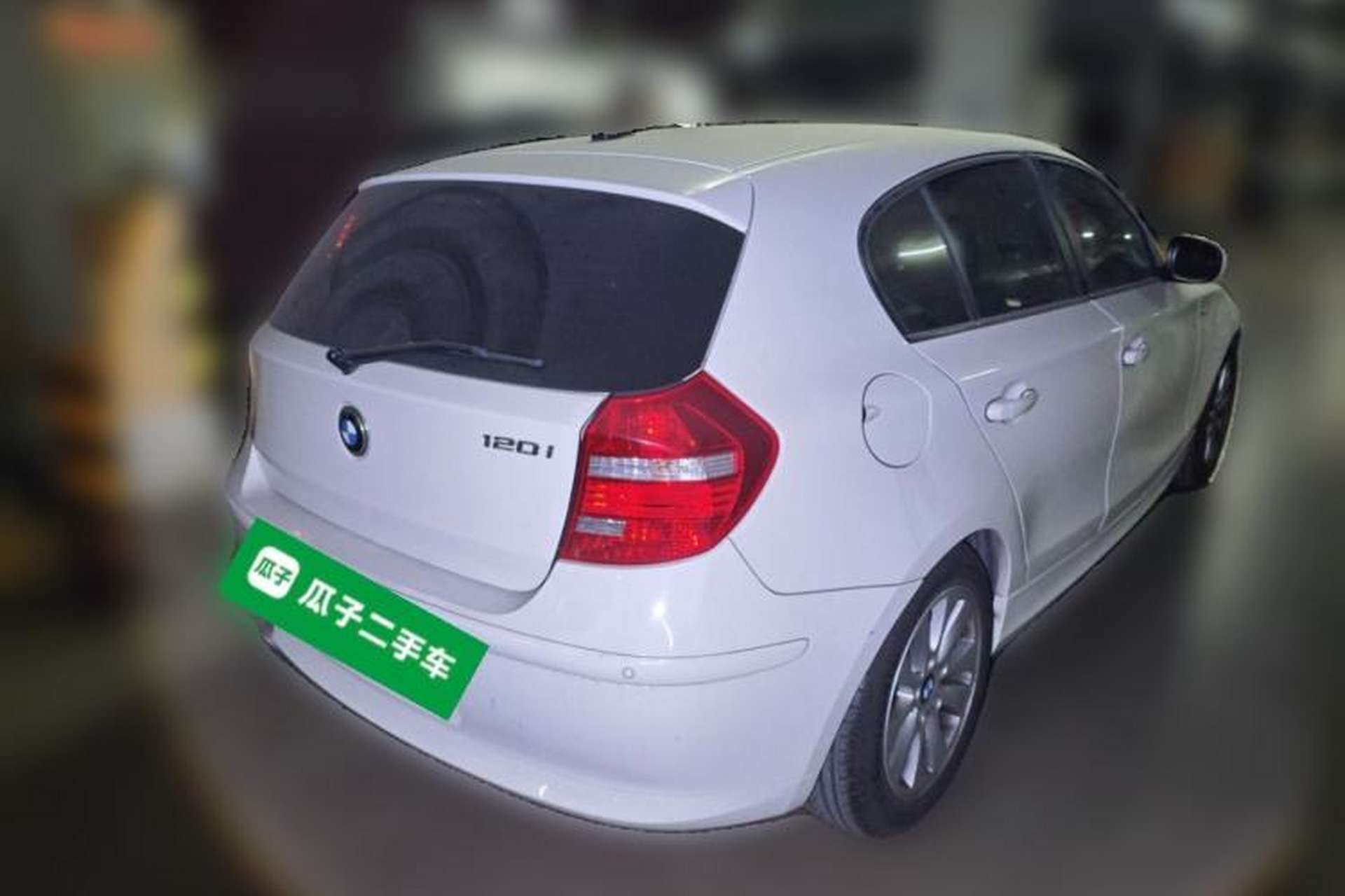 Used BMW 1 Series 2008 120i automatic transmission Rear Right 45 Deg