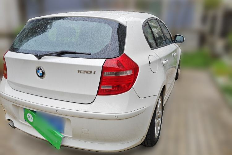 Used BMW 1 Series 2008 120i automatic transmission Rear Right 45 Deg