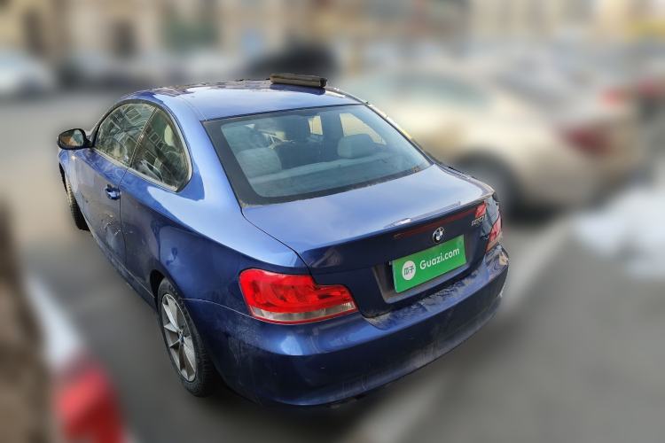 Used BMW 1 Series 2011 120i two-door coupe Rear Left 45 Deg