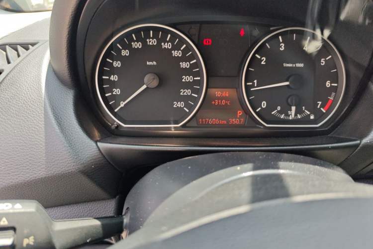 Used BMW 1 Series  Odometer Close Up