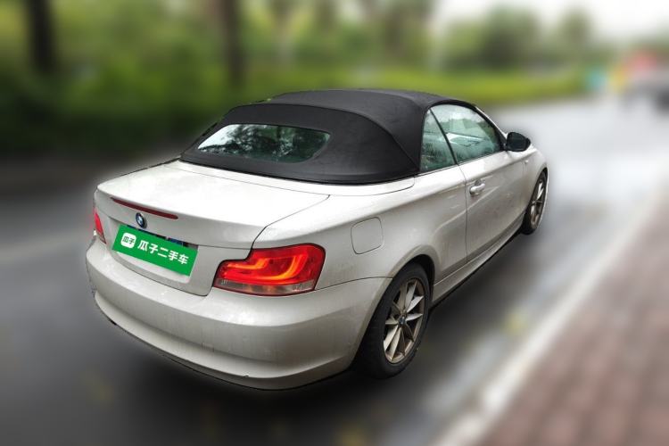 Used BMW 1 Series 2011 120i Convertible Coupe Rear Right 45 Deg