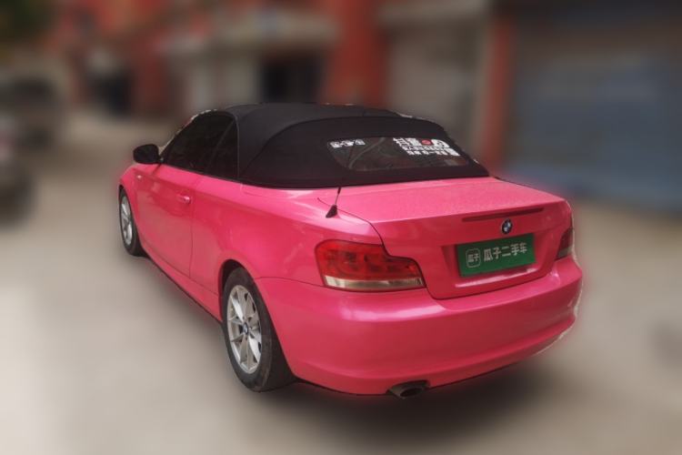Used BMW 1 Series 2011 120i Convertible Coupe Rear Left 45 Deg