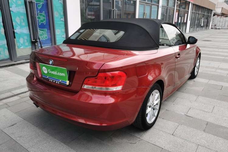 Used BMW 1 Series 2011 120i Convertible Coupe Rear Right 45 Deg