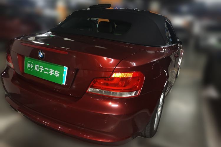 Used BMW 1 Series 2011 120i Convertible Coupe Rear Right 45 Deg