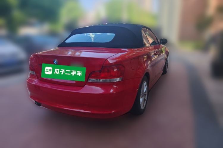 Used BMW 1 Series 2011 120i Convertible Coupe Rear Right 45 Deg