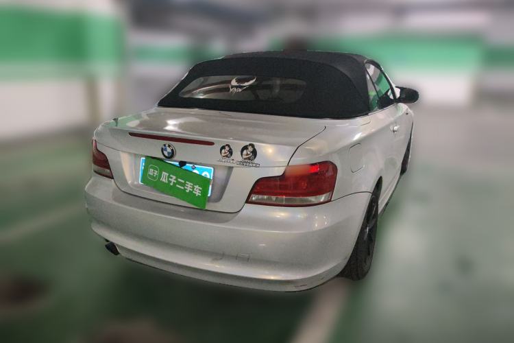 Used BMW 1 Series 2011 120i Convertible Coupe Rear Right 45 Deg