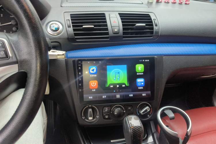 Used BMW 1 Series 2011 120i Convertible Coupe Audio And AC Panel