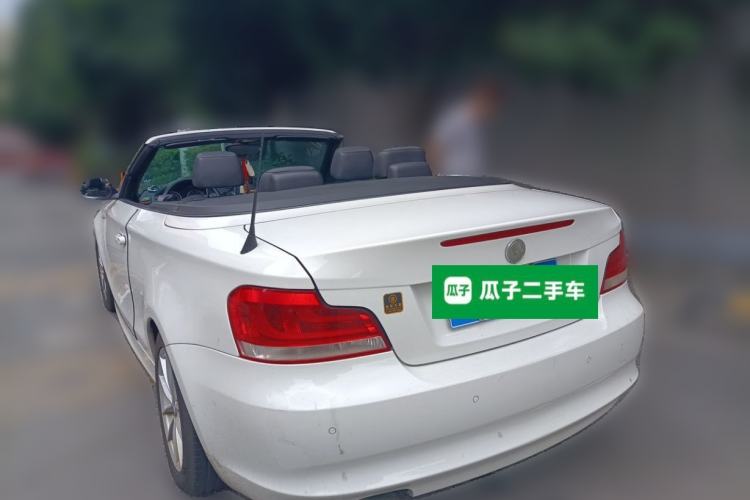 Used BMW 1 Series 2011 120i Convertible Coupe Rear Left 45 Deg