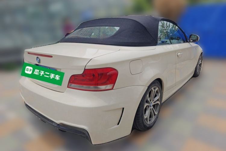 Used BMW 1 Series 2011 120i Convertible Coupe Rear Right 45 Deg