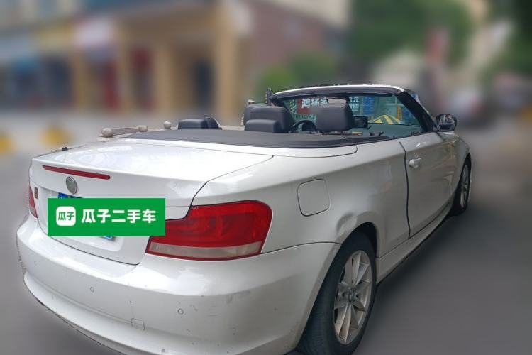 Used BMW 1 Series 2011 120i Convertible Coupe Rear Right 45 Deg
